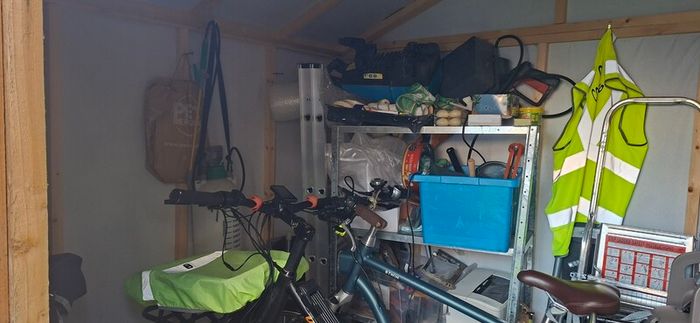 Stainless Steel Garden Shed