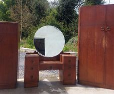 wardrobe, dressing table