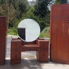 wardrobe, dressing table