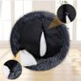 Calming Dog Bed - Washable Fluffy Plush Puppy Cat Bed with Anti-Slip Bottom 60cm Image 8