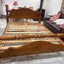 Solid Pine King Size Bed Image 3