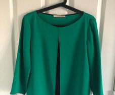 Pennyblack green and black long sleeve top