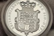 Gibraltar 2021 Silver Proof Sovereign Pure Silver .999 in Original Holder
