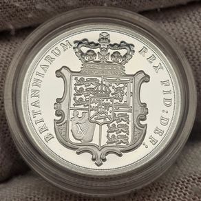 Gibraltar 2021 Silver Proof Sovereign Pure Silver .999 in Original Holder