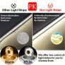 3-Key COB LED Strip Light, Powered by 5V USB, Button Controlled, Space Theme, Single Colour White, High Brightness, Image 5