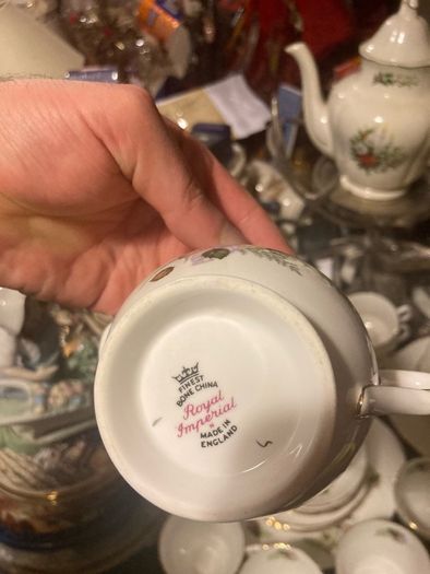 Vintage china teaset free postage