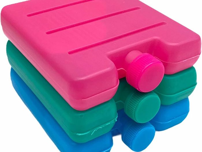 Pack of 3/6 Small Mini Freezer Blocks Ice Packs For Cool Bags Lunch Box Camping Picnic Travel Caravan