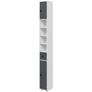 Slim Bathroom Storage Cabinet 180cm Image 10