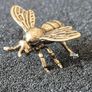 3 brass Insects, Solid brass. Image 5