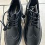 Black Loafer Style Shoes Image 5