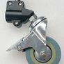 Set of 3 swivel wheels with brakes for photo tripods and light stands Image 2