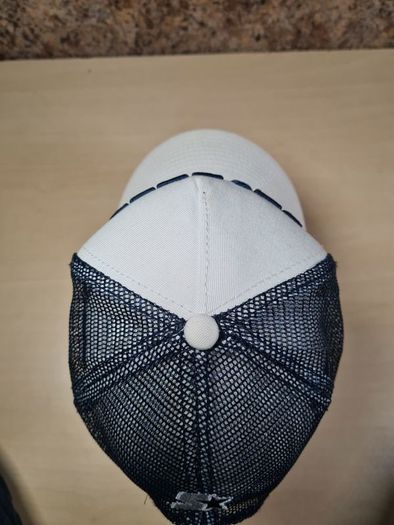 STARTER ATHLETIC DEPT baseball cap Mesh Trucker hat snapback white navy