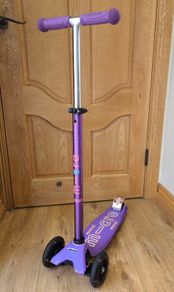 Maxi Micro LED with recycled deck Scooter