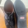 Mens black leather Ted Baker shoes Image 4