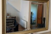Large Gold Framed Wall Mirror  103cm x 73cm