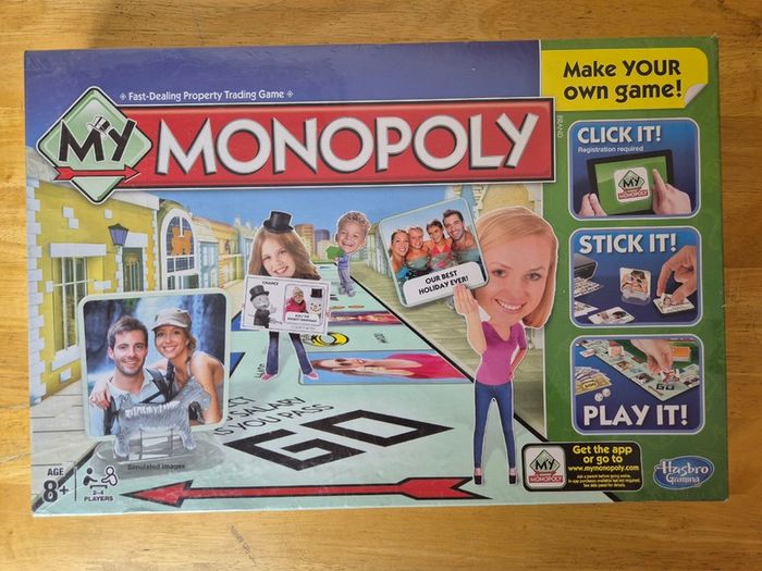 My Monopoly Board Game by Hasbro Gaming - Brand New Factory Sealed