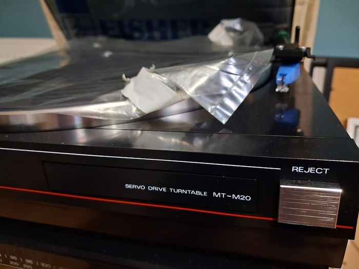 fisher sanyo turntable radio studio standard tac m20