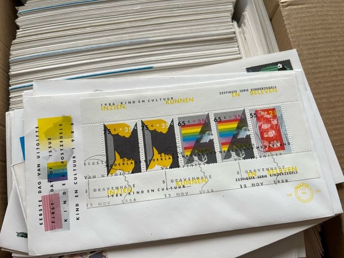 FDC collection Netherlands (approx 700)
