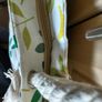 Big beach bag with rope handles. Leaves pattern. NEW Image 3