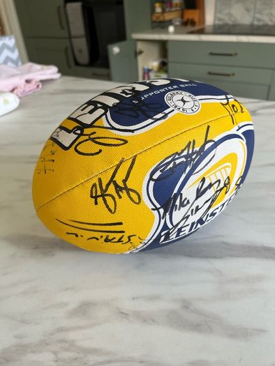 2010 Leinster Signed Rugby Ball