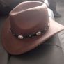 Cowboy Hats/ Brown and white and a light brown for sale . Image 2
