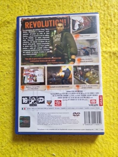 Marc Eckos Getting up PlayStation2 Ps2 Games Original