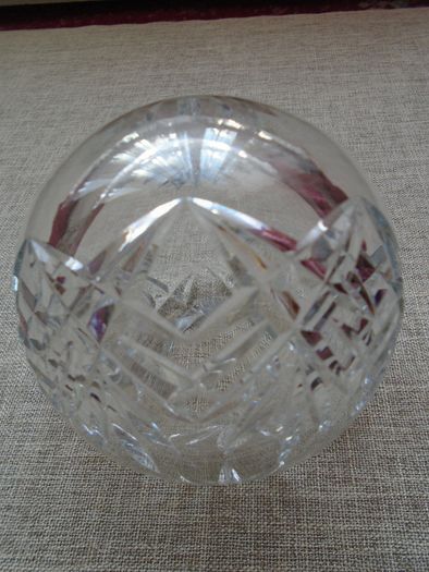 Cut glass ornament,Glass ball, Cut glass