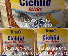 Tetra Cichlid Stick sticks fish food