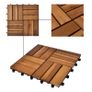 Decking Tiles 30 x 30 cm Acacia Set of 20 Image 4