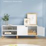 New Retro TV Stand Cabinet Display - FREE P&P Image 2