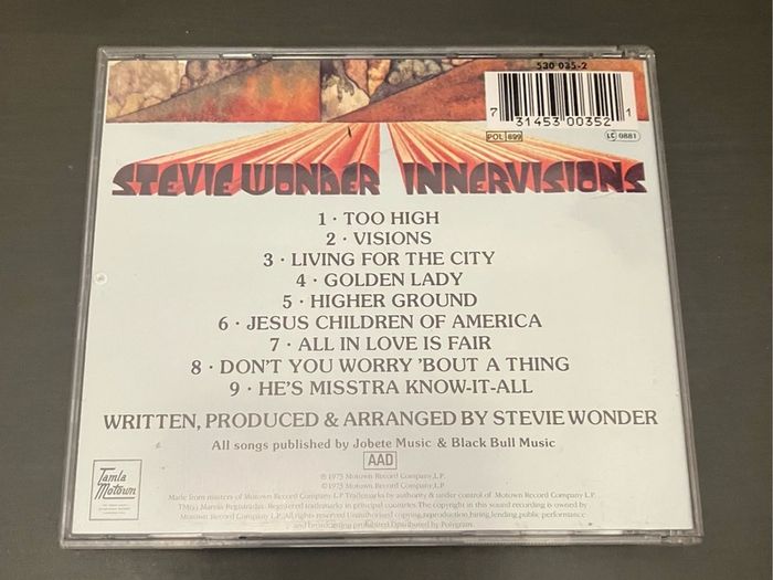 Steven Wonder - Innervisions