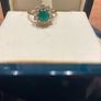 Beautiful 1920s antique 9ct gold ring size R & box Image 4