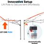 Portable 3x3m Pop Up Gazebo Includes Carry Bag Image 4