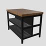 IKEA Vadholma Kitchen island with Rack Image 5