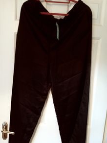 H&M satin trousers