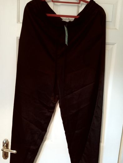 H&M satin trousers