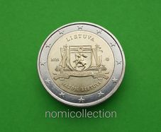 Lithuania 2025 year Uncirculated 2 Euro coin.