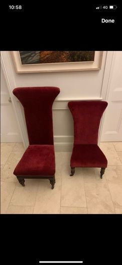 William IV Prie Dieu Chair
