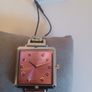 Coeur de Lion Iconic Cube Statement Watch Viva Magenta Swarovski New Boxed CAN POST Image 6