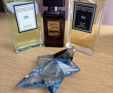 Selection of perfumes for sale