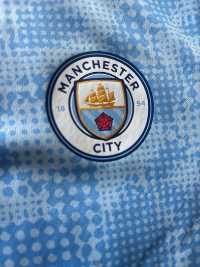 Man City quarter zip training top
