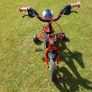 Fire Rescue 12 Inch Frame Red Toddler Bike with Stabilisers Image 2
