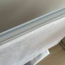Voile white/ cream Roman Blind for cabinet/ kids bedroom Image 5