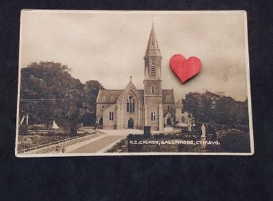 Ireland Postcard : R. C. Church , St. Mary's , Ballinrobe , Co. Mayo - 1900s