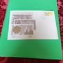 1990 Irish One Punt Coin And Stamp Cover Image 5