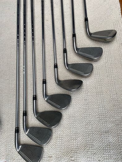 Taylor Made golf clubs left hand