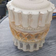 Vintage Molded Glass Lamp Shade