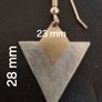 Sterling Silver & Gold Earrings Image 3