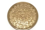 Vintage bronze 25th coronation anniversary medal