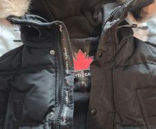 Boys Zavetti Canada Puffer Winter Jacket- Size S (8-9 years)